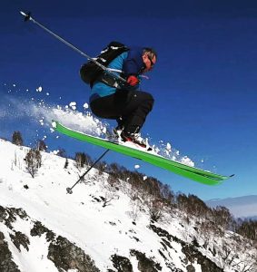 Ski jumping Gulmarg